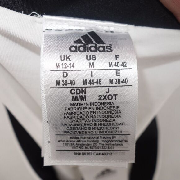 NEW Adidas Galaxy Skort Skirt Golf Tennis Climalite White Black Women's Medium - Picture 9 of 10